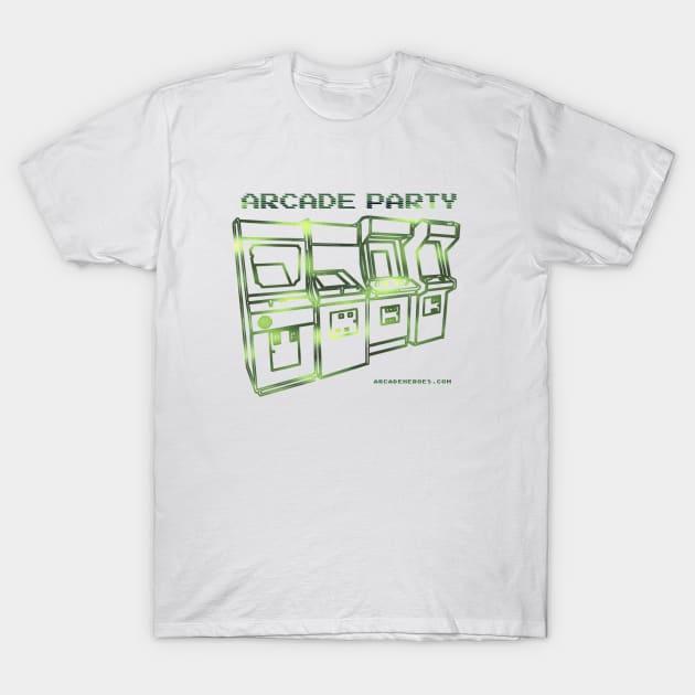 Arcade Party T-Shirt by arcadeheroes